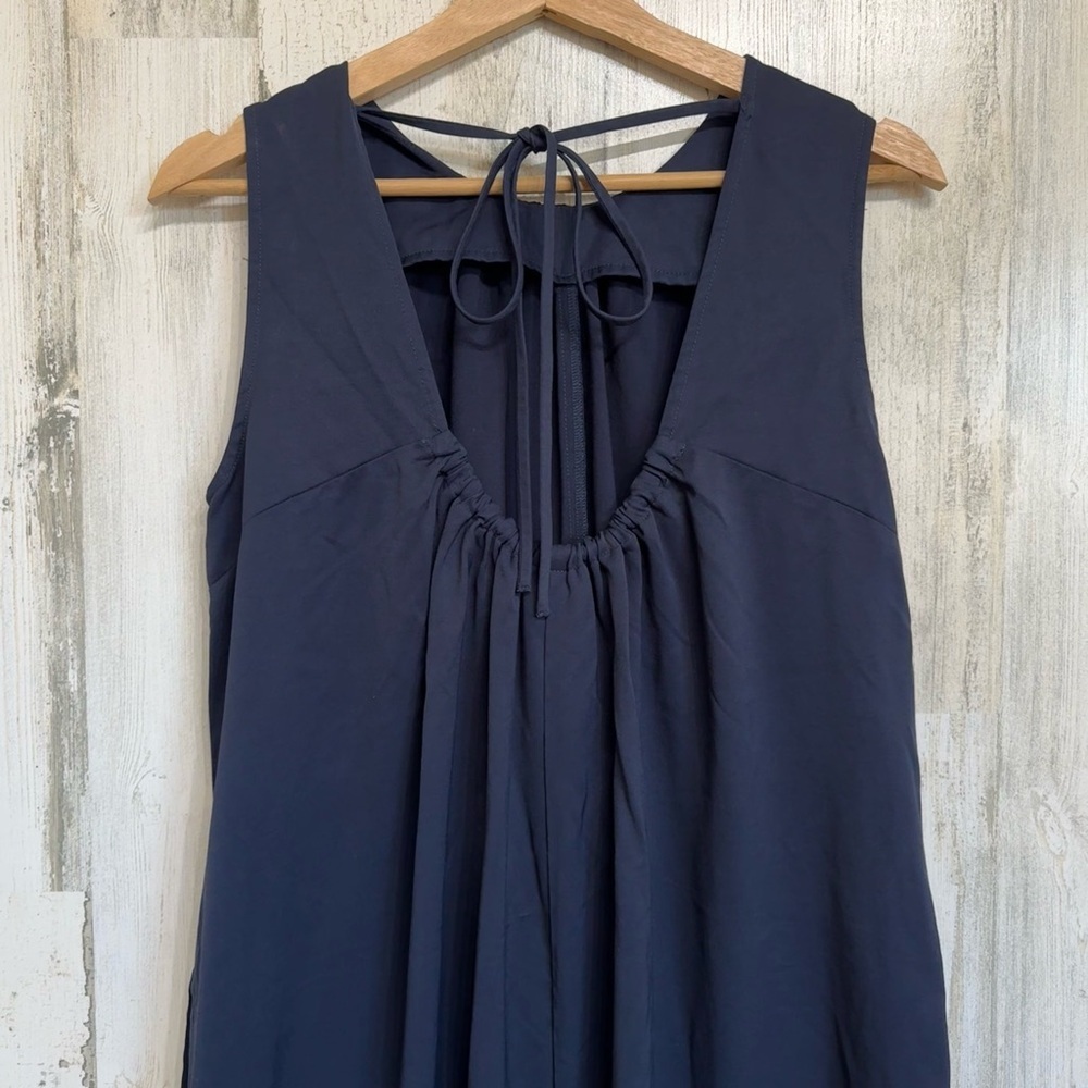 Love Bonito Navy Wide Leg Sleeveless Relaxed Jumpsuit Womens Size US 6 - Picture 10 of 13